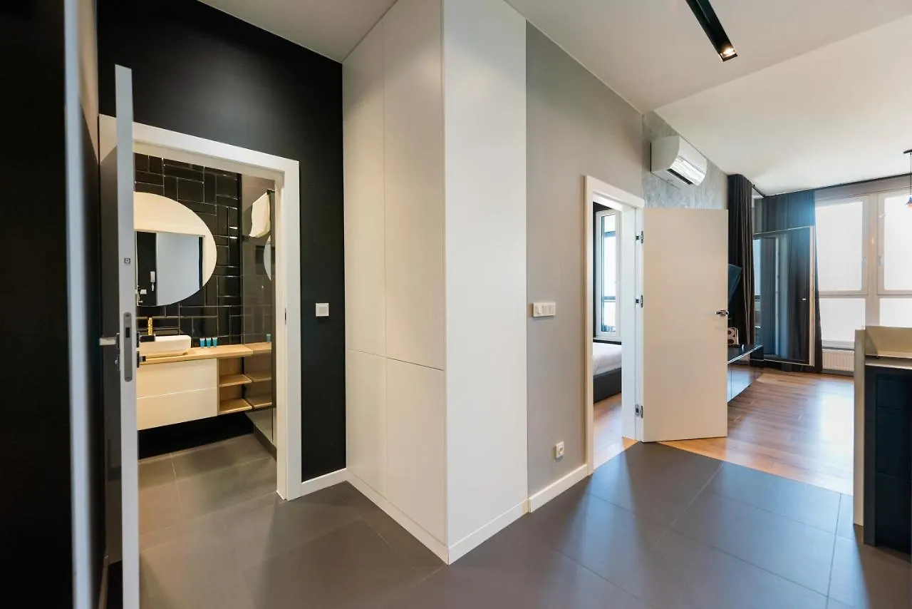 Praga 23Rd Floor High-Class Apartment Warsaw