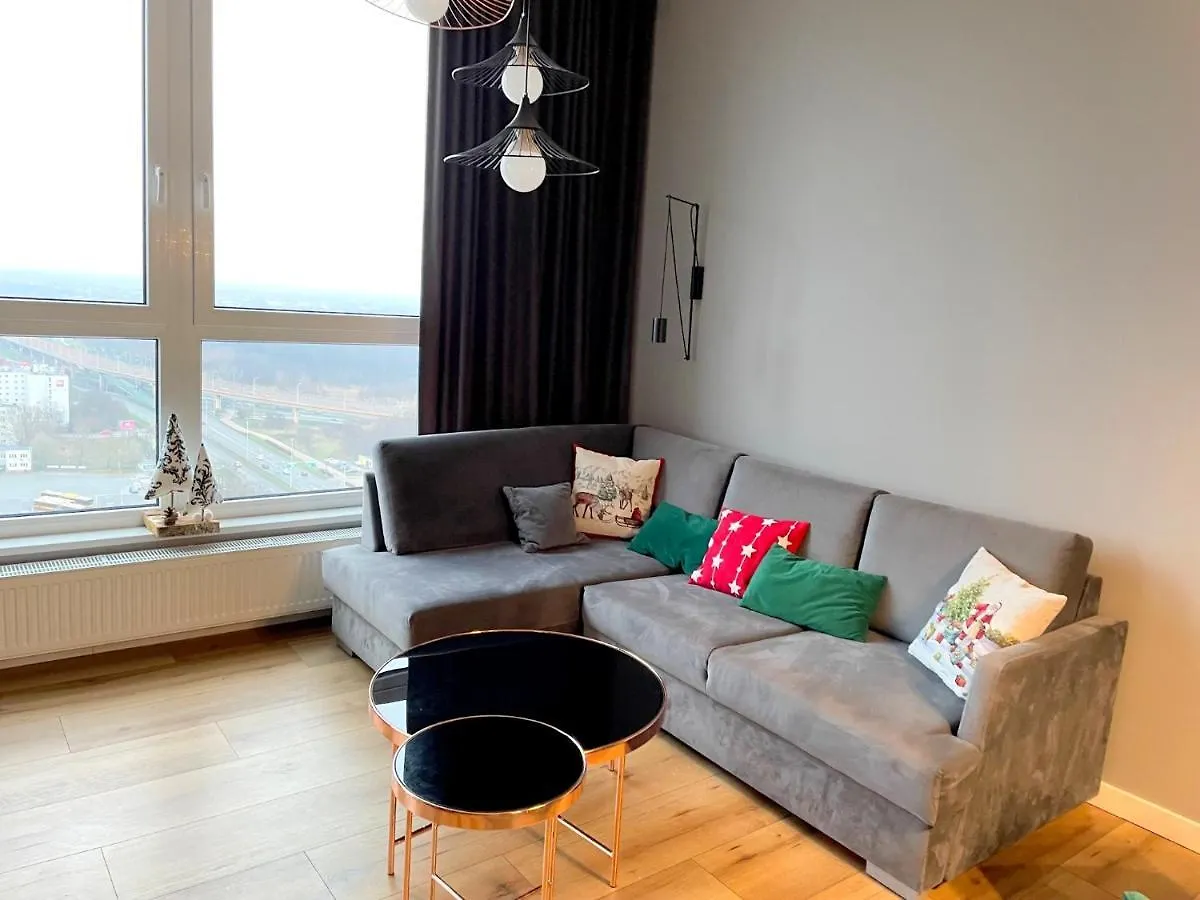 Praga 23Rd Floor High-Class Apartment Warsaw